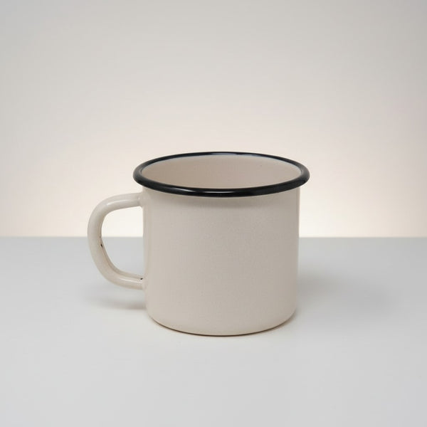 Mug en métal émaillé - Rose poudré - 250 ml