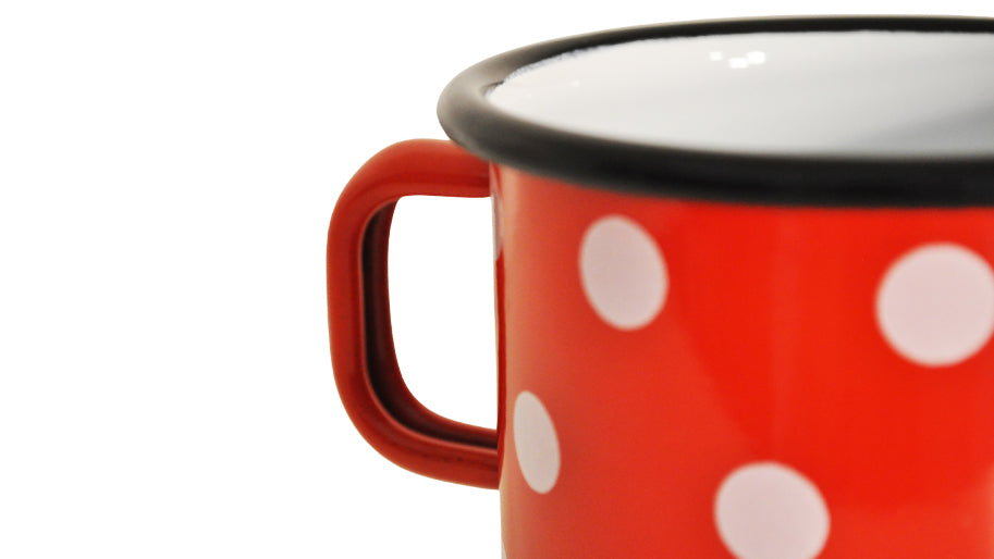 Lot De 2 Mugs En Métal émaillé Blanc - 250 Ml - Pour Camping Et Randonnée - Fabriqué En Russie