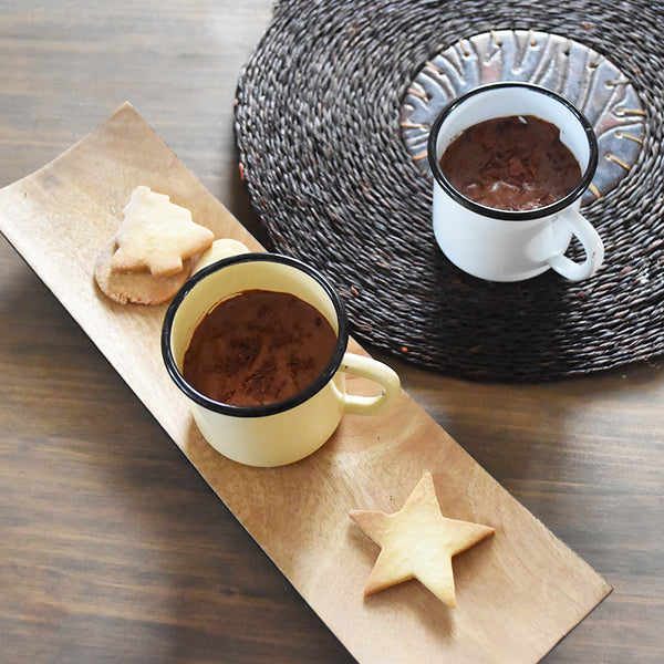 Mug en métal émaillé - Jaune - 250 ml